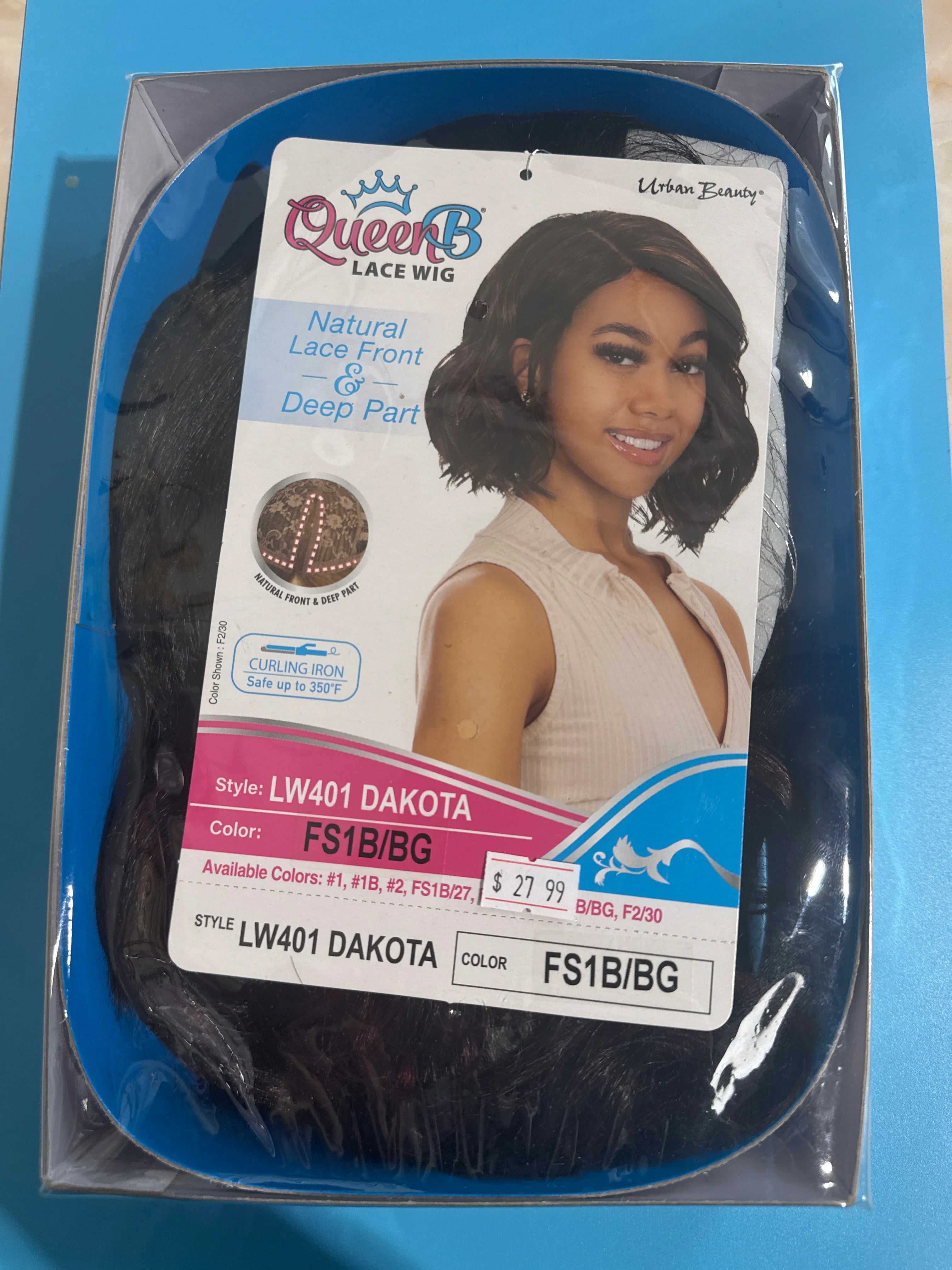 QUEEN B LACE WIG NATURAL LACE FRONT & DEEP PARTDC