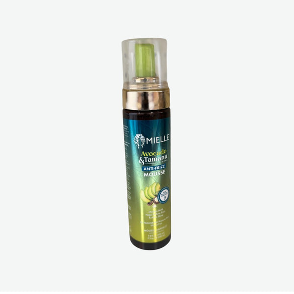 MIELLE AVOCADO & TAMANU ANTI-FRIZZ MOUSSE