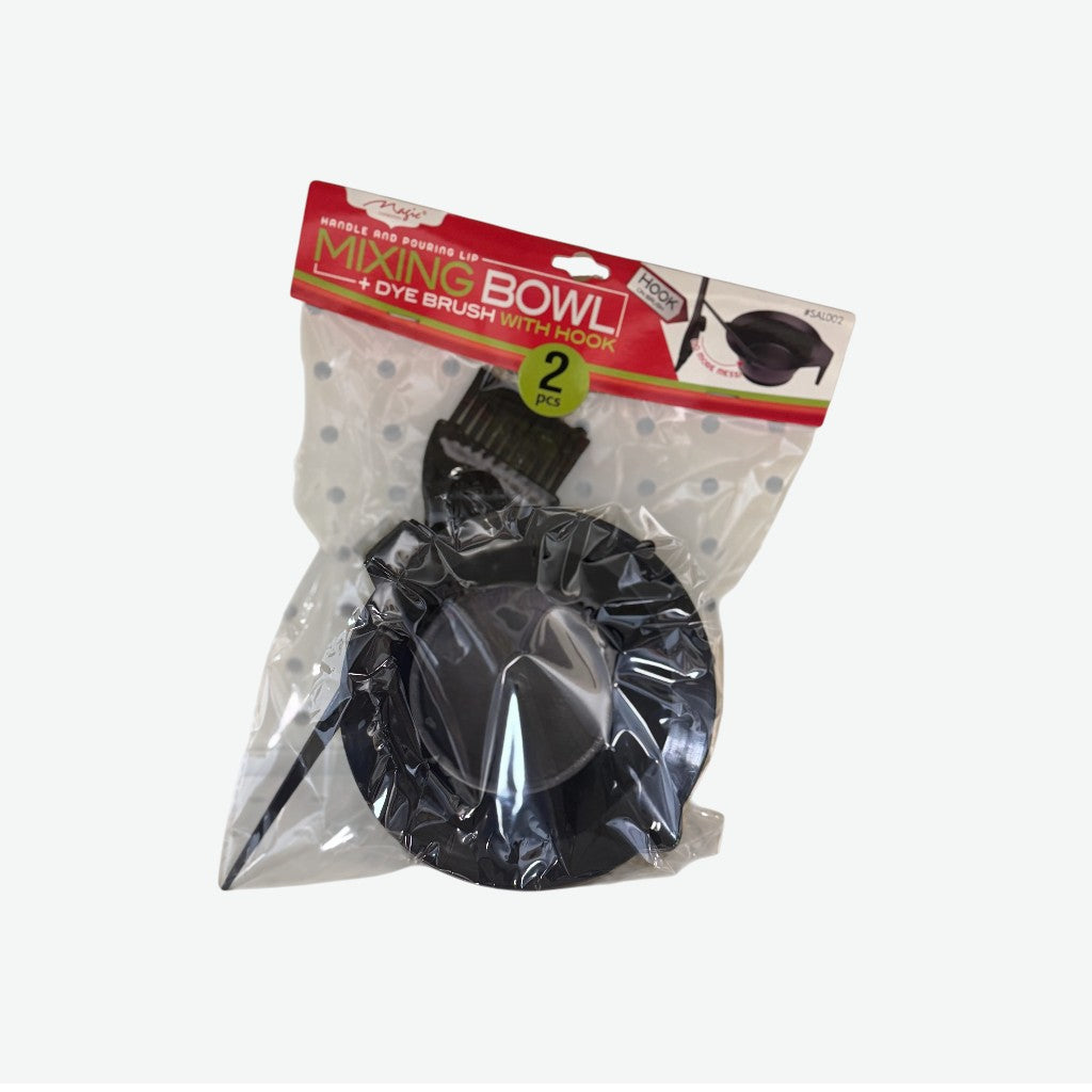 MIXING BOWL + DYE BRUSH WITH HOOK