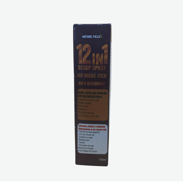 NATURE FIELD 12 IN 1 SCALP SPRAY ANTI DANDRUFF