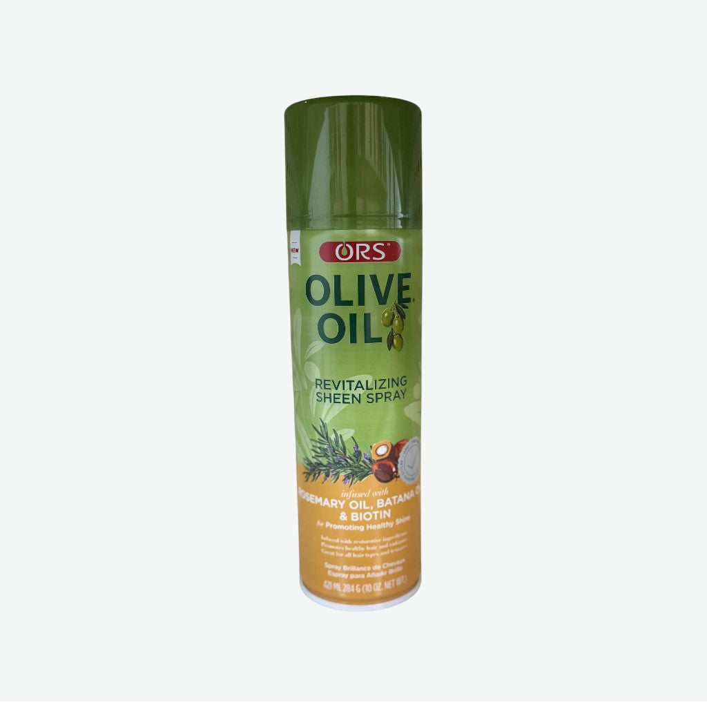 ORS OLIVE OIL REVITALIZING SHEEN SPRAY INFUSED WITH BATANA OIL