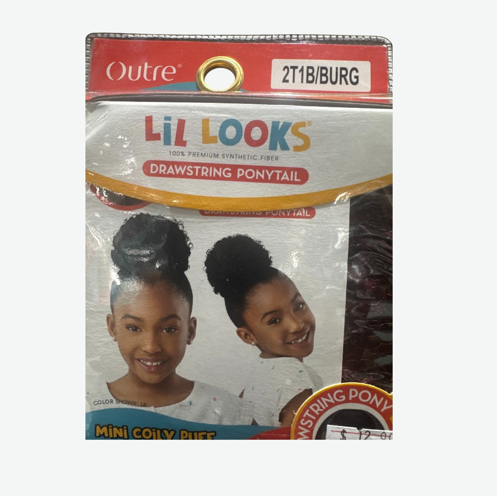 QUTRE LIL LOOKS DRAWSTRING PONYTAIL