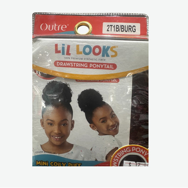 QUTRE LIL LOOKS DRAWSTRING PONYTAIL