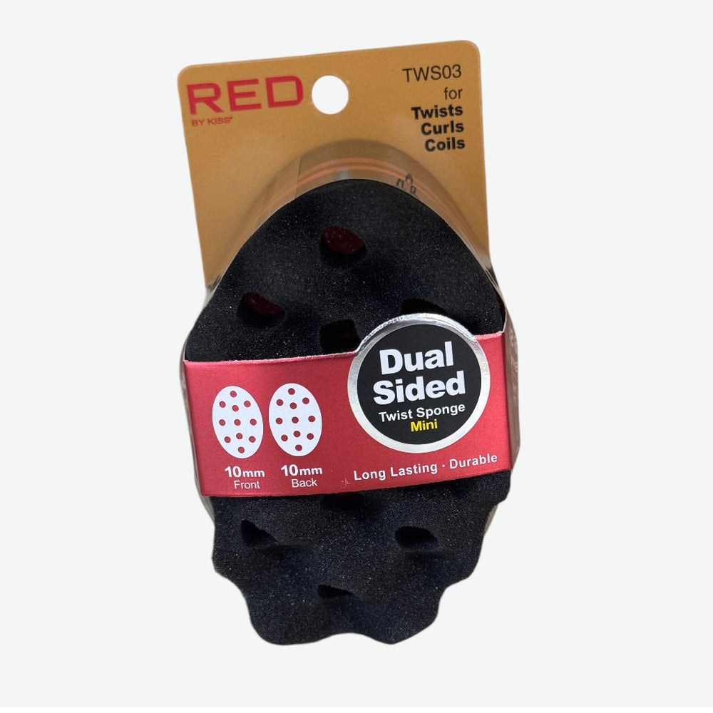RED DUAL SIDED TWIST SPONGE MINI