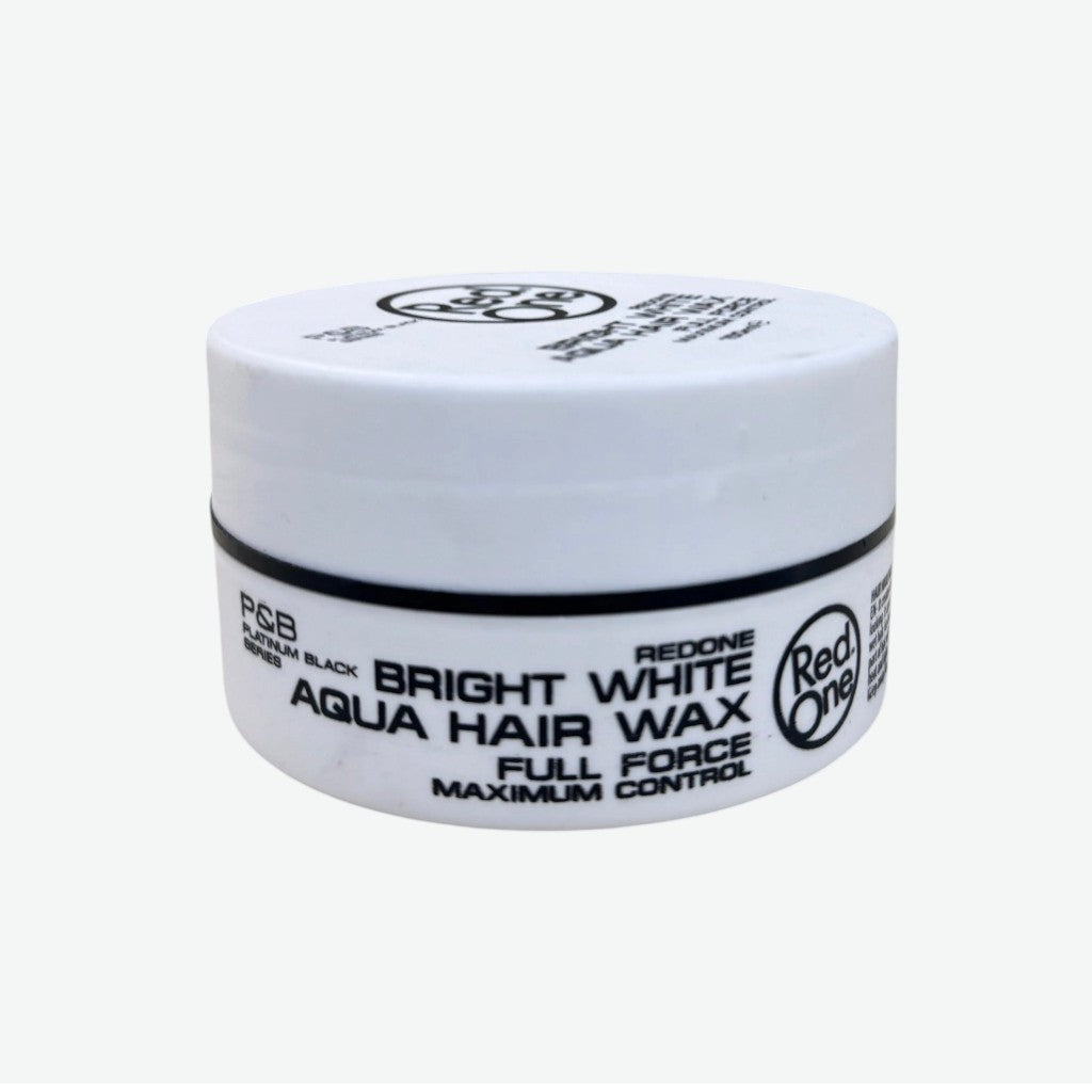 RED ONE BRIGHT WHITE AQUA HAIR WAX