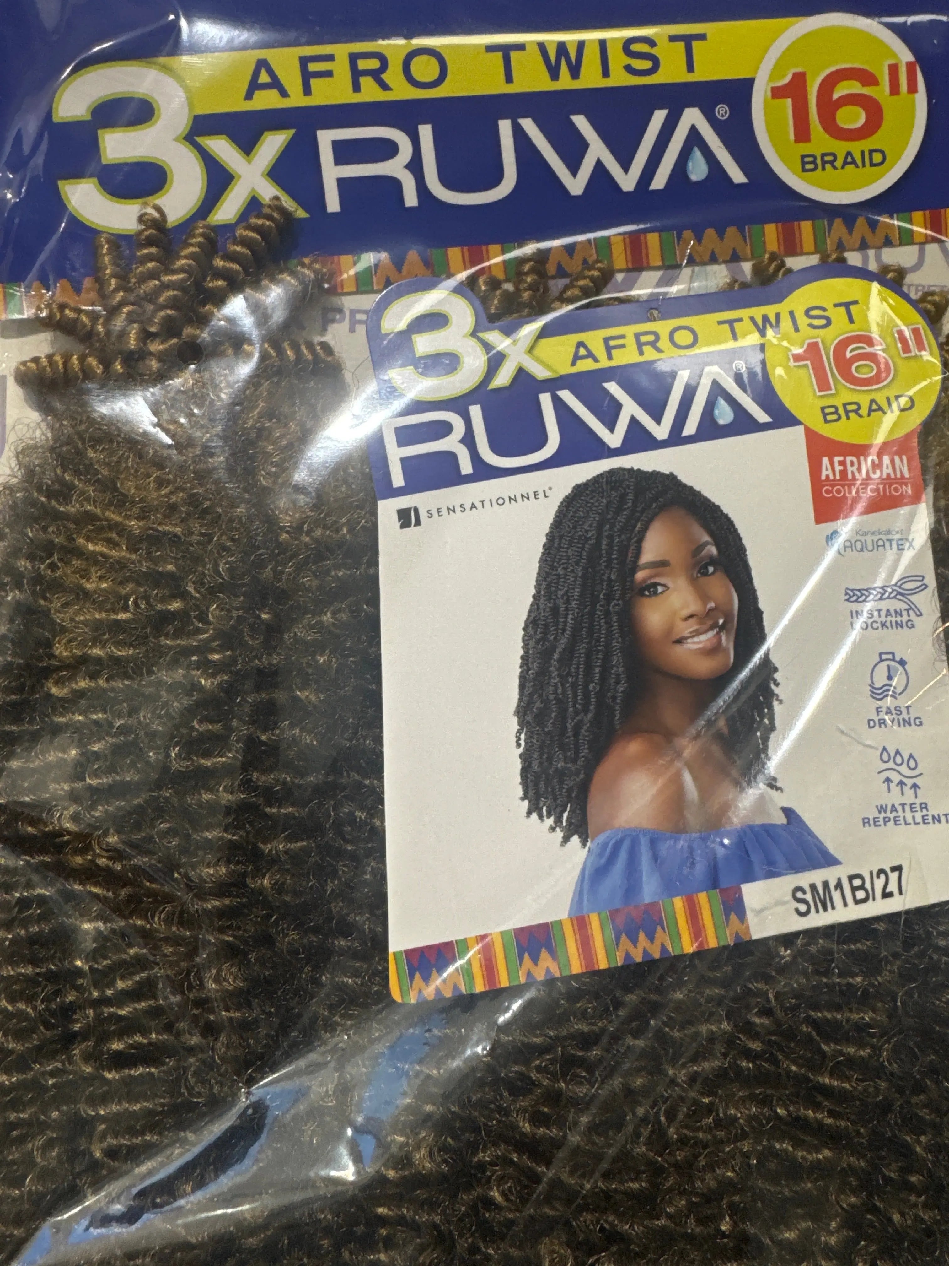 SENSATIONNEL-3X RUWA PRE STRETCHED CROCHET BRAID HAIR