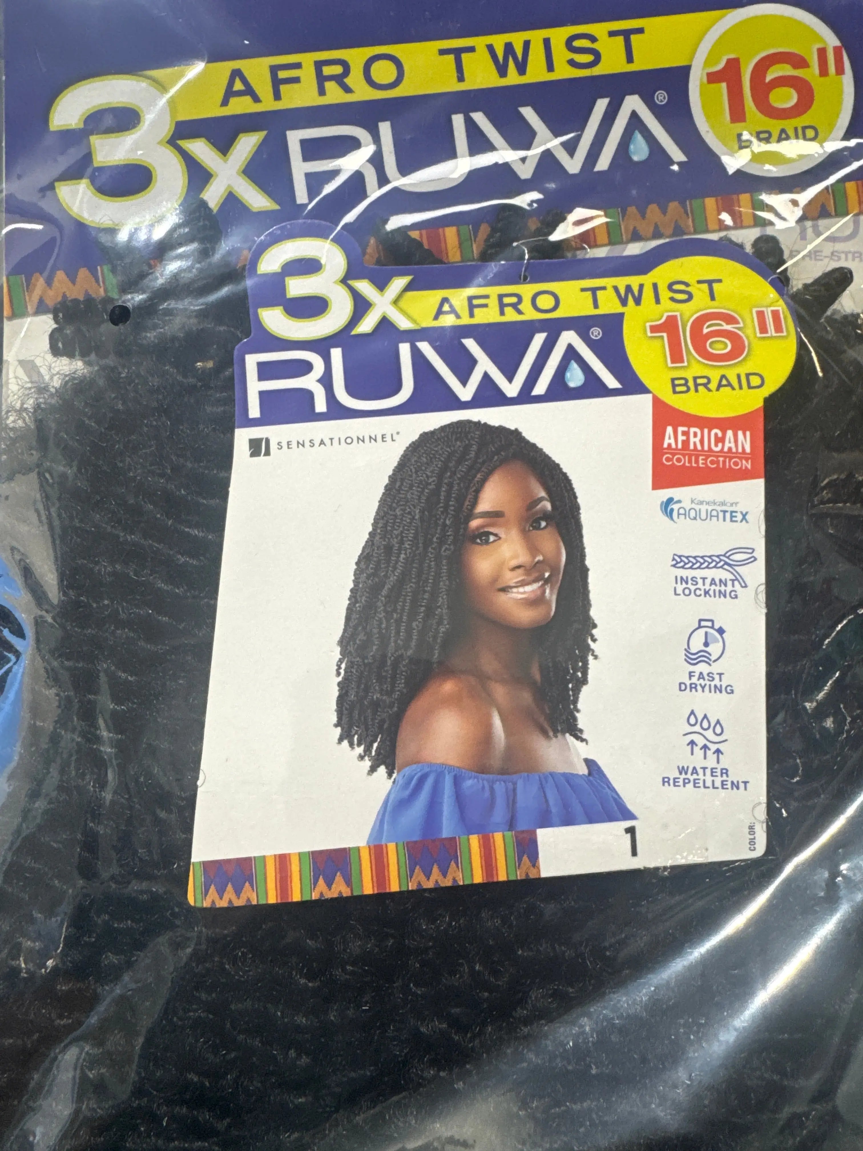 SENSATIONNEL-3X RUWA PRE STRETCHED CROCHET BRAID HAIR