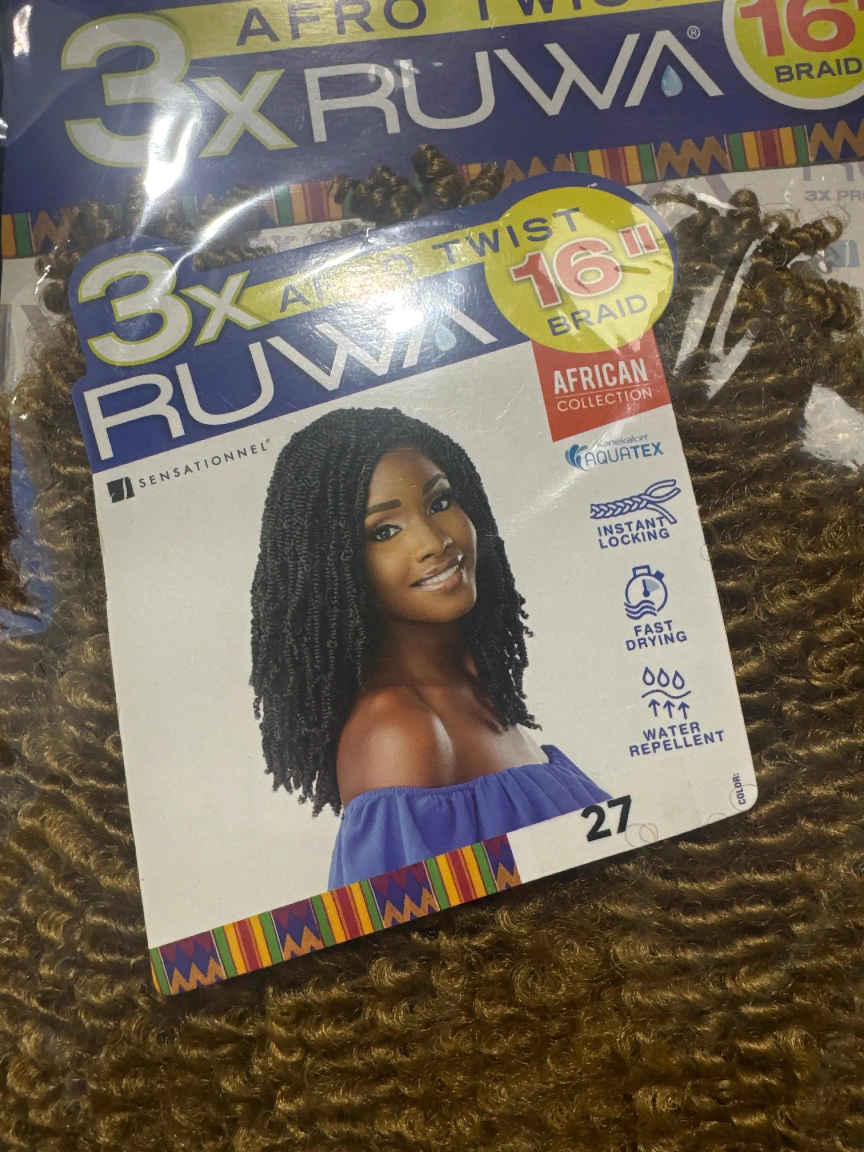SENSATIONNEL-3X RUWA PRE STRETCHED CROCHET BRAID HAIR