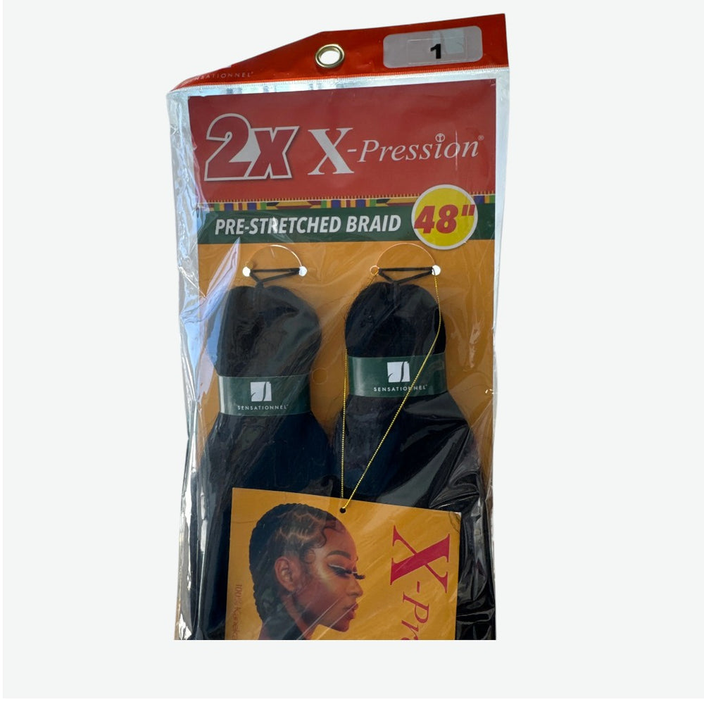 SENSATIONNEL 2X PRE-STRETCHED BRAID HAIR