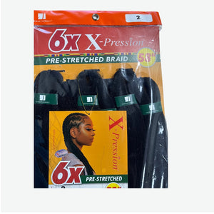 SENSATIONNEL 6X PRE-STRETCHED BRAID HAIR