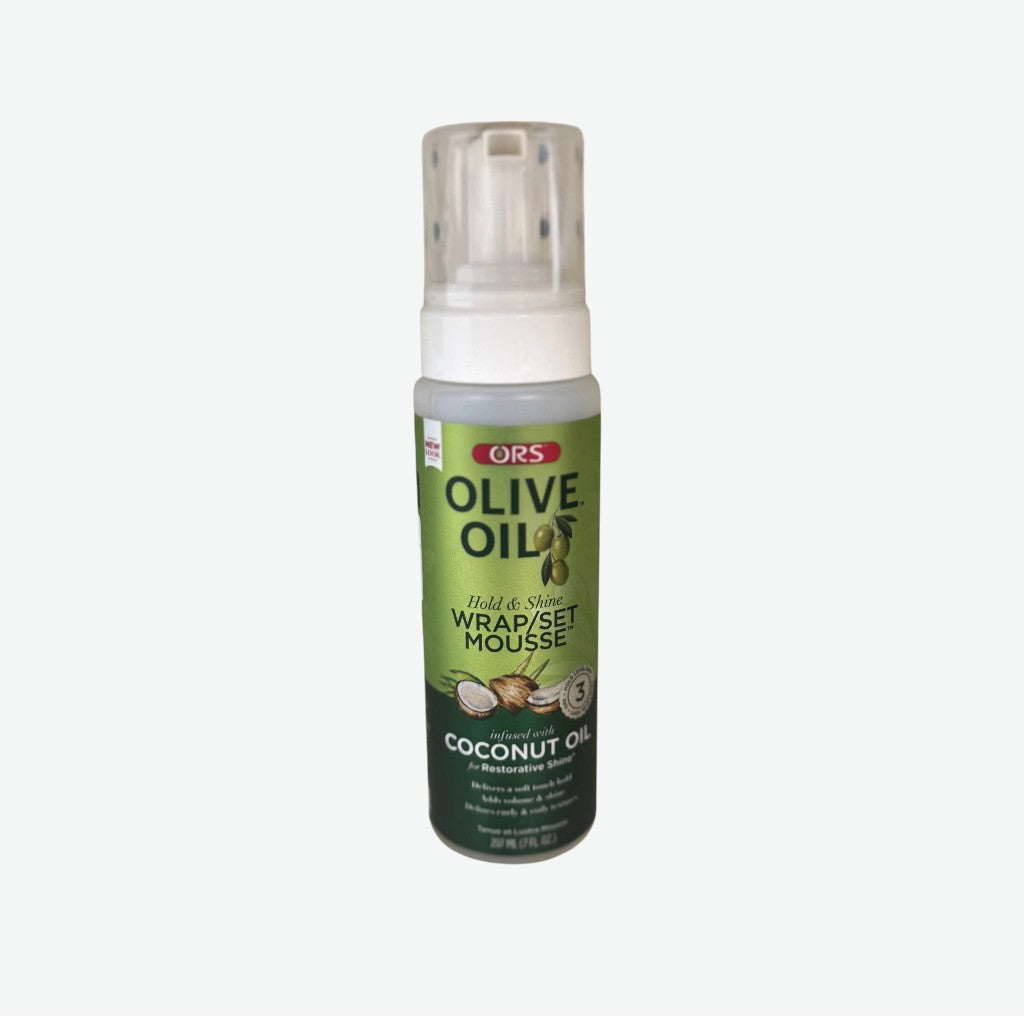 ORS OLIVE OIL WRAP/SET MOUSSE