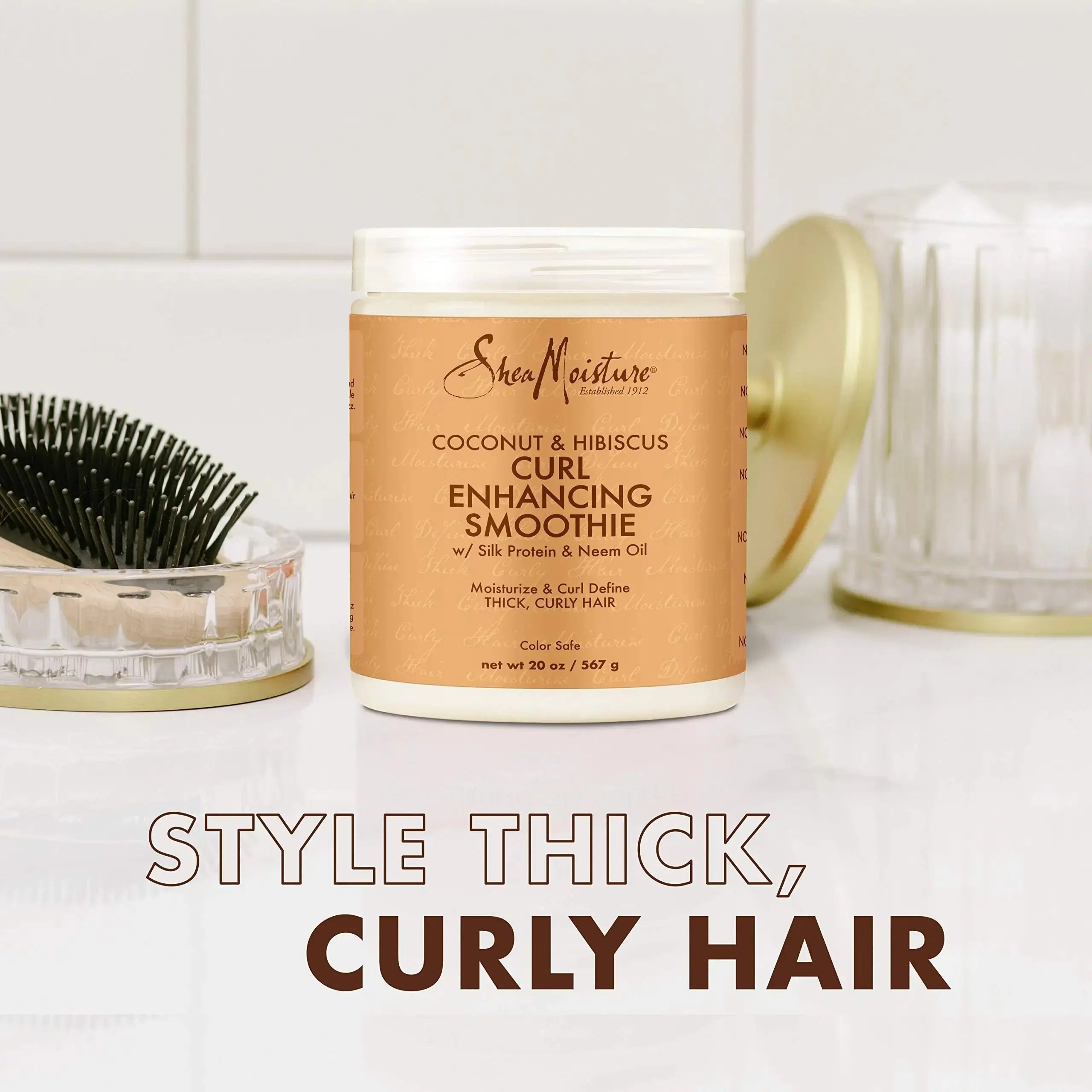 SheaMoisture Curl Enhancing Smoothie Hair Cream