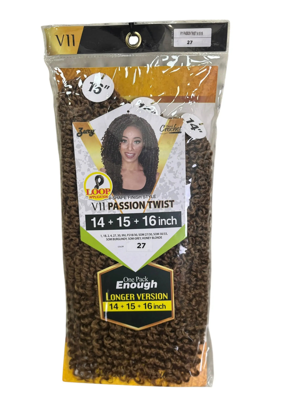 VII PASSION TWIST -14,15,16"