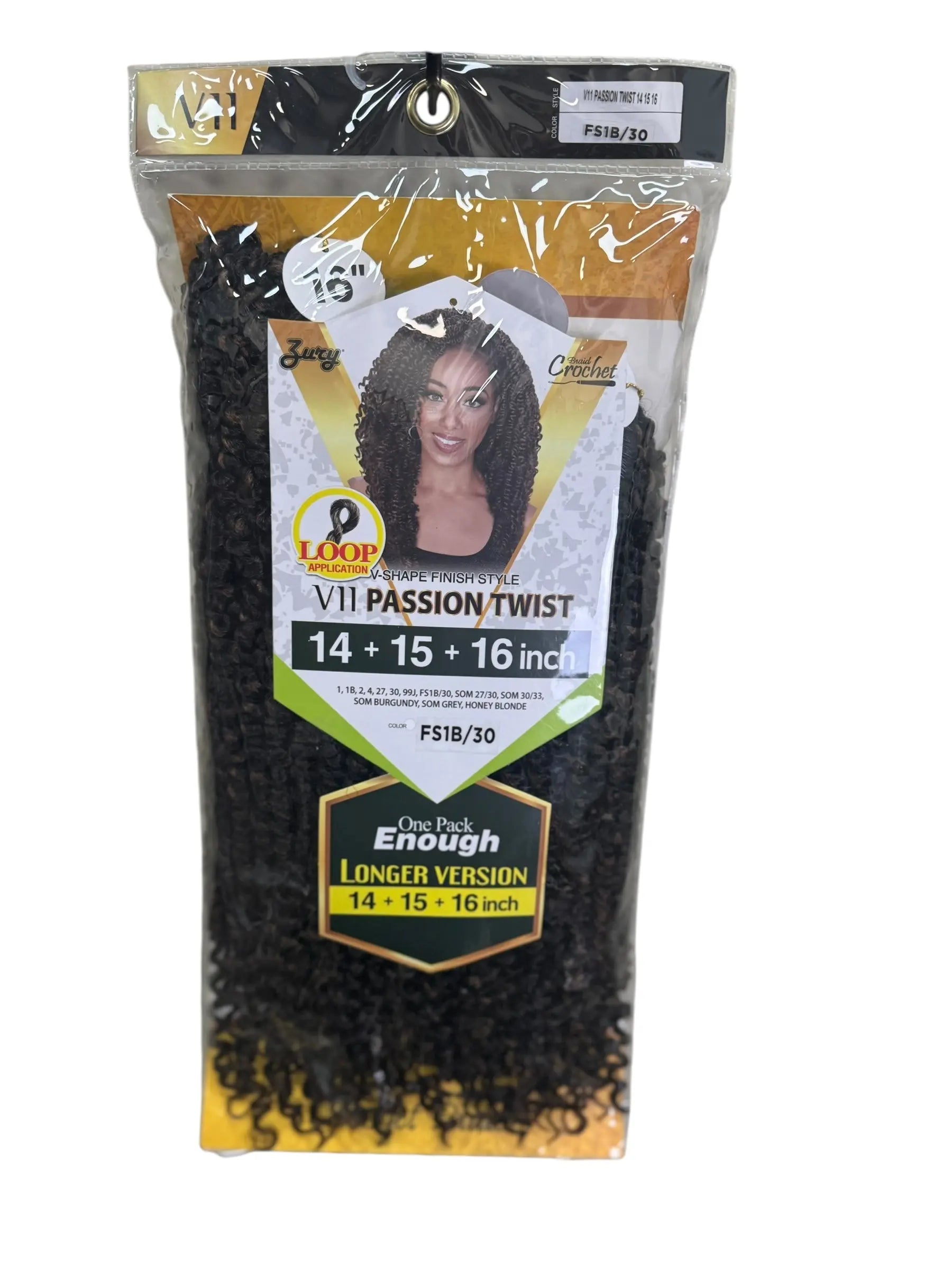 VII PASSION TWIST -14,15,16"