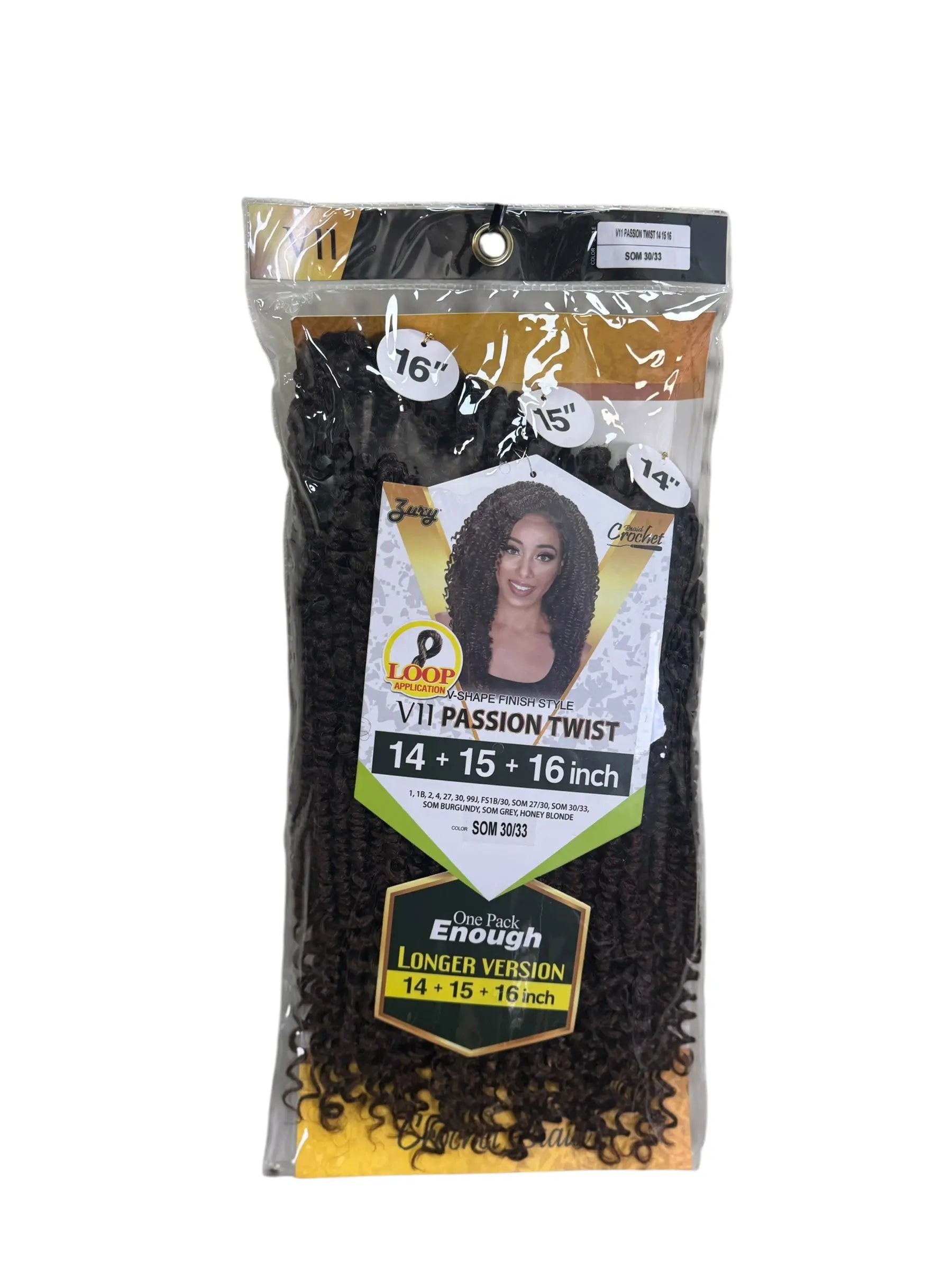 VII PASSION TWIST -14,15,16"