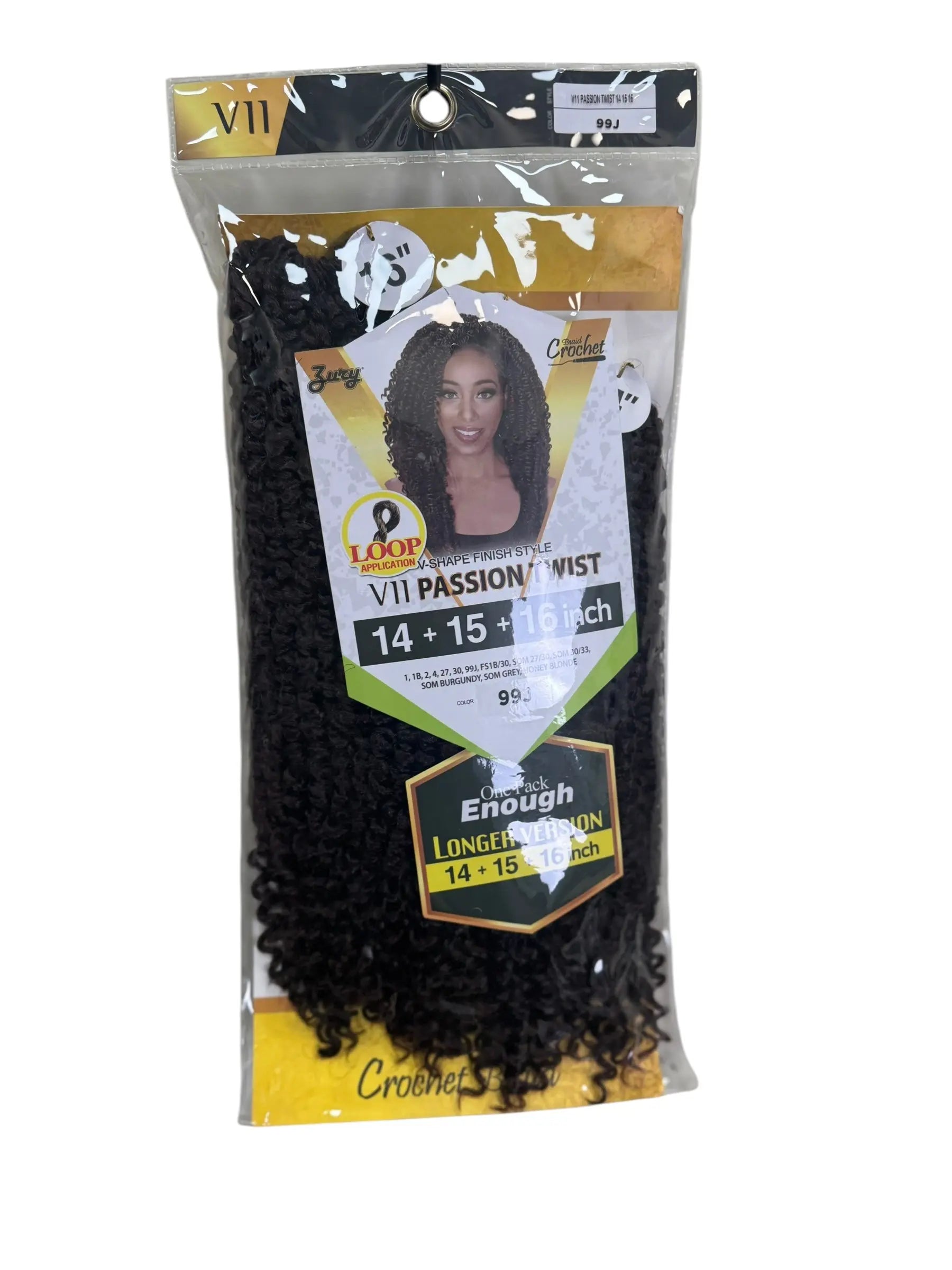 VII PASSION TWIST -14,15,16"