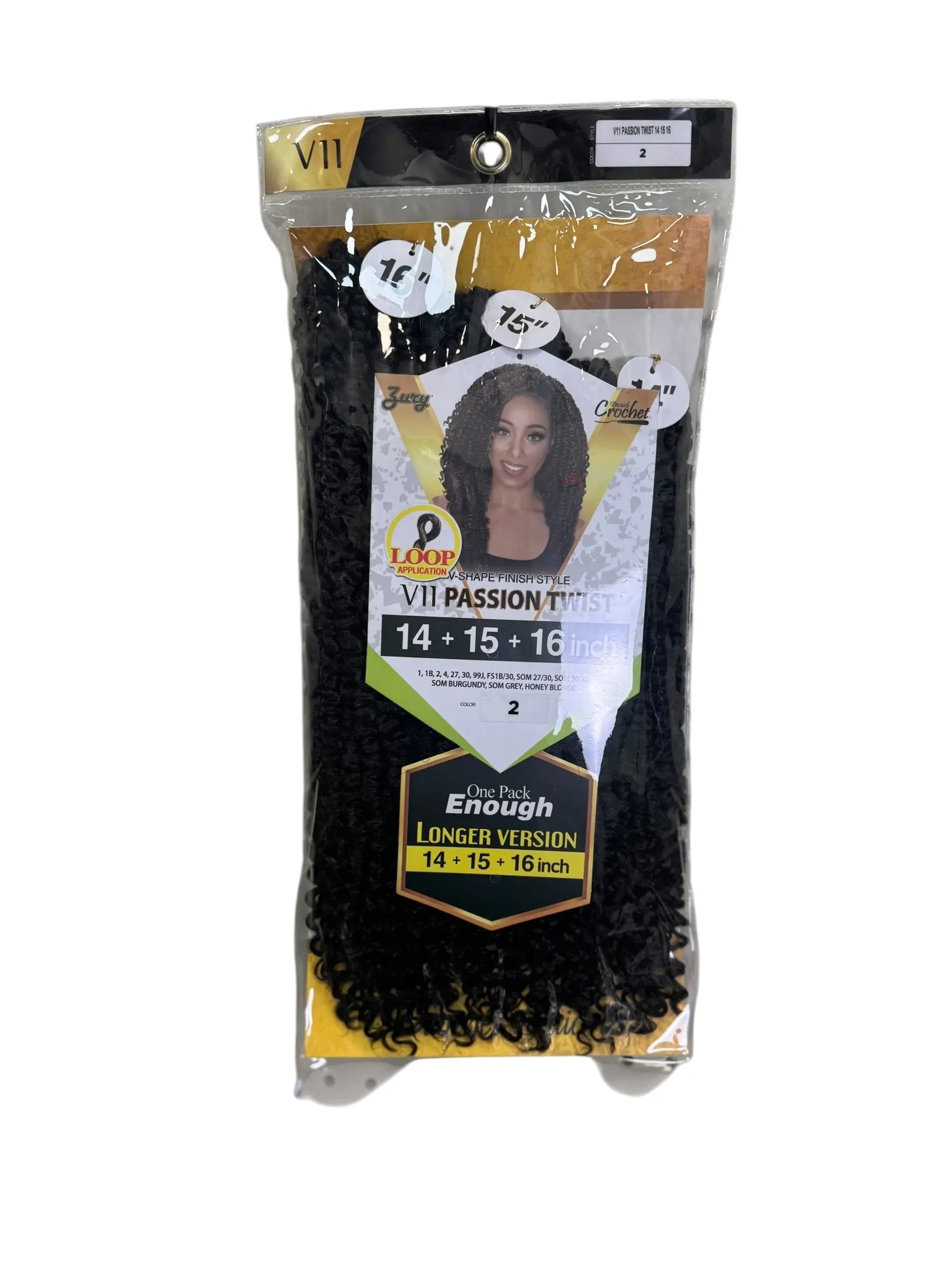 VII PASSION TWIST -14,15,16"