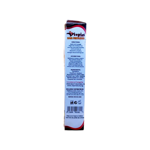 VIRGIN HAIR FERTILIZER COCONUT OIL
