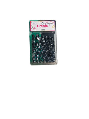 Versatile 100 Count Color Hair Beads