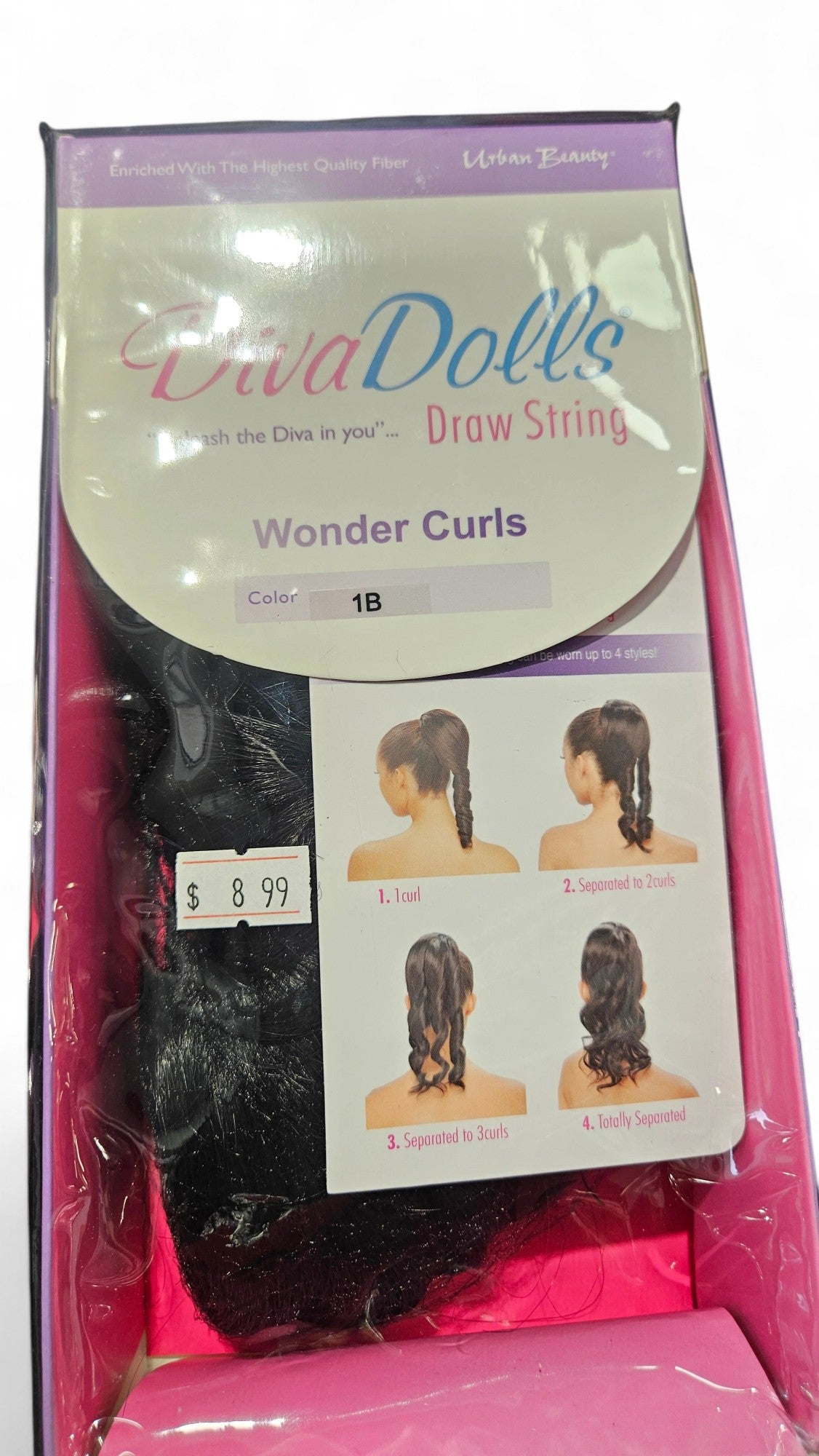 DIVA DOLLS DRAWSTRING PONYTAILS