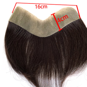 Front Men Toupee Human Hair Piece