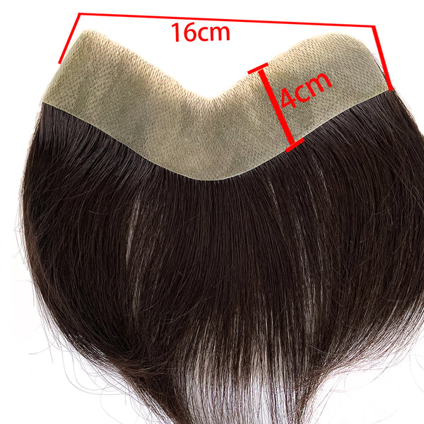 Front Men Toupee Human Hair Piece