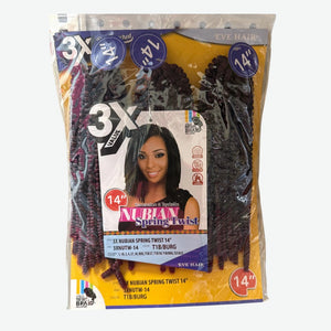 3X twist hair, 