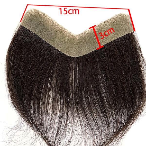 Front Men Toupee Human Hair Piece