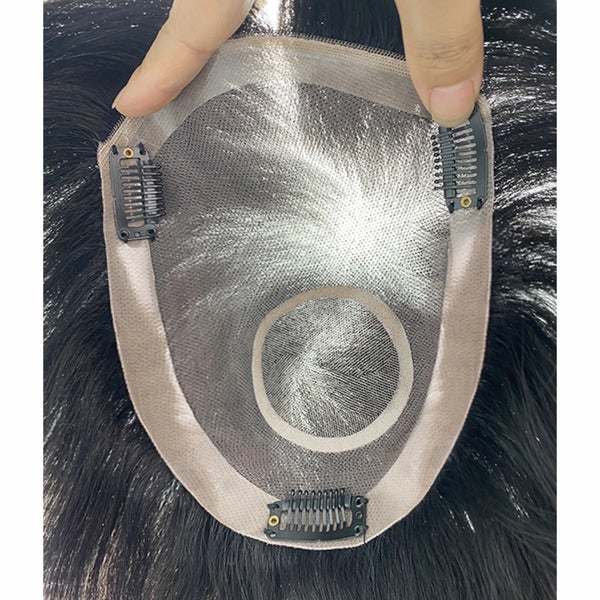 Human Hair Men Toupee