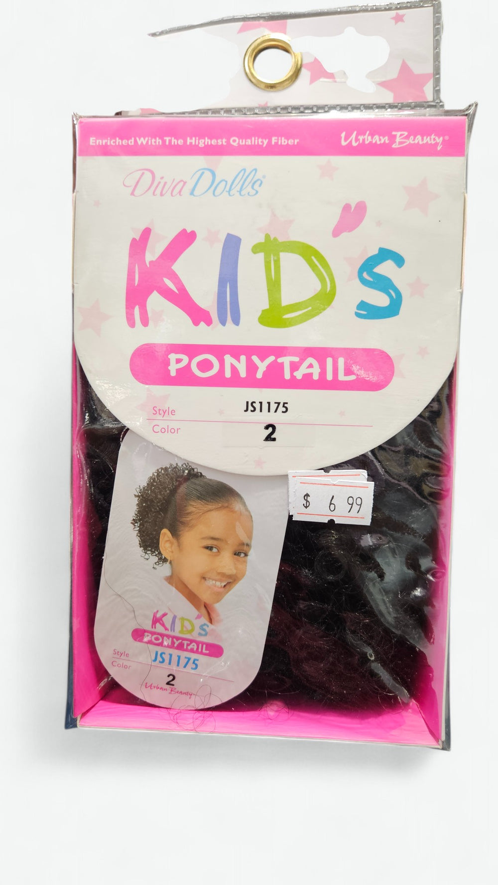 DIVA DOLLS KIDS PONYTAIL