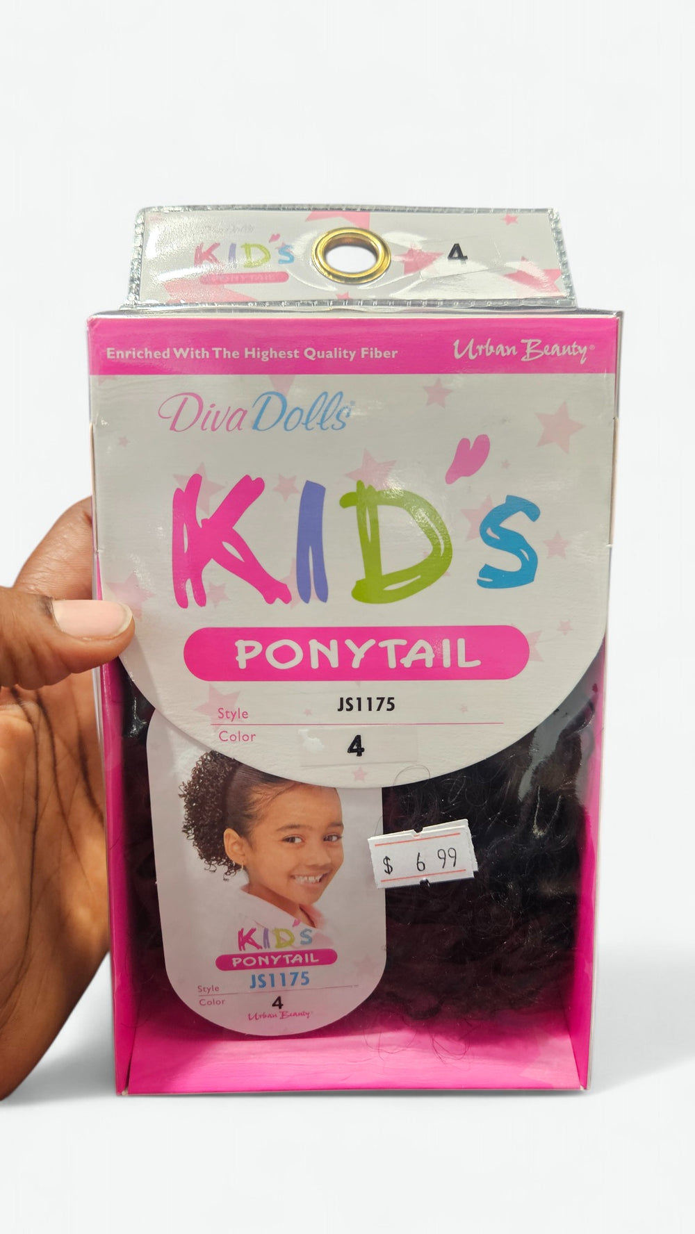 DIVA DOLLS KIDS PONYTAIL