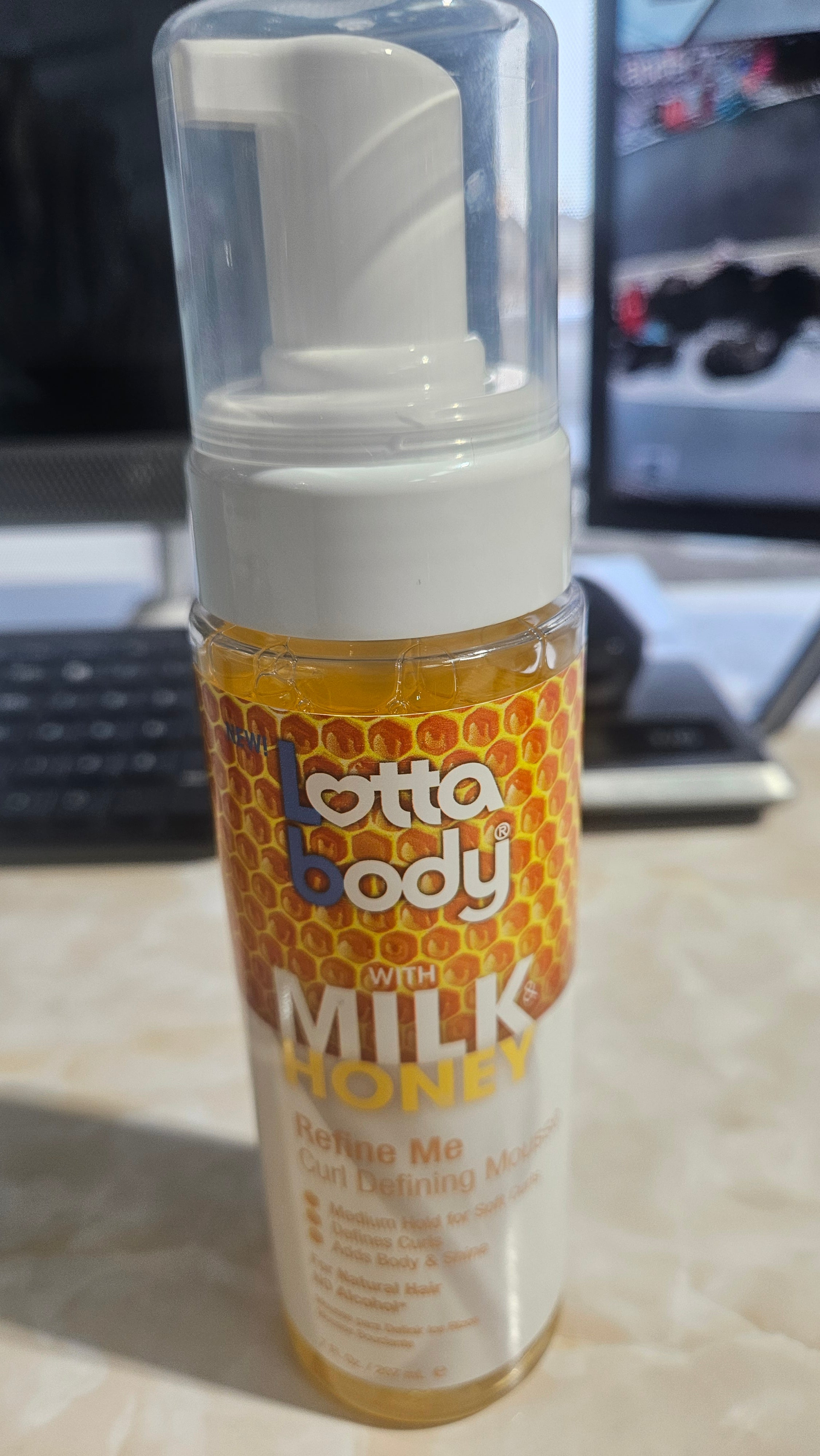 LOTTA BODY MILK HONEY CURL MOUSSE