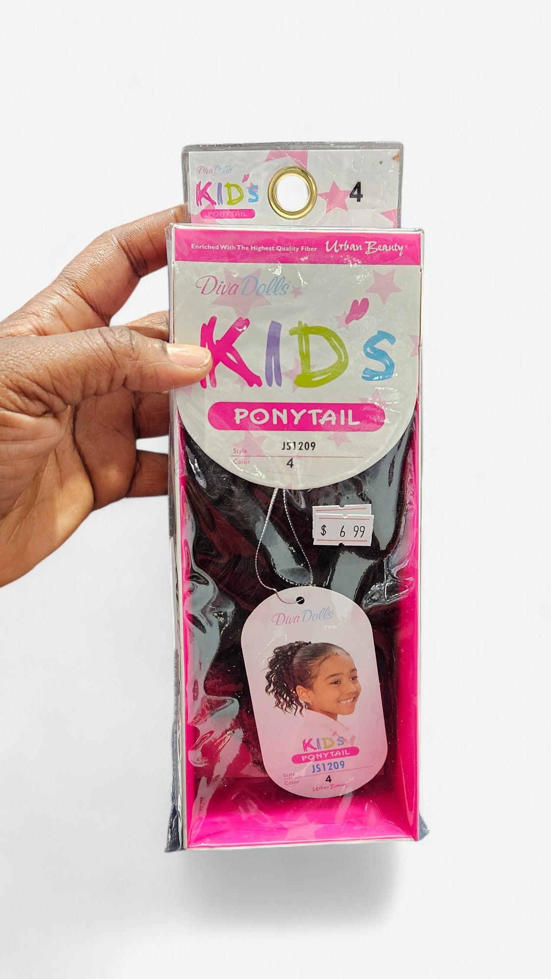 DIVA DOLLS KIDS PONYTAIL