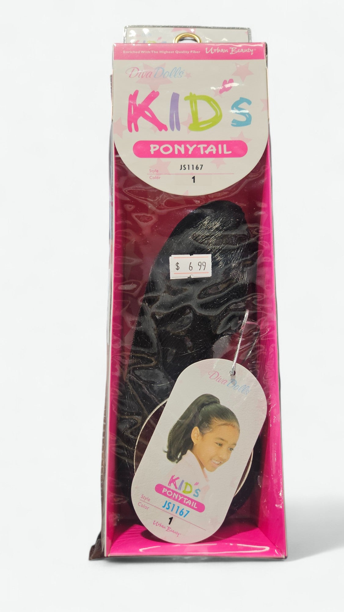 DIVA DOLLS KIDS PONYTAIL