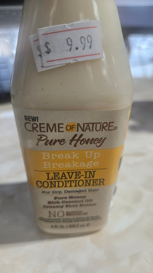 CREME OF NATURE  PURE HONEY LEAVE IN CONDITIONER