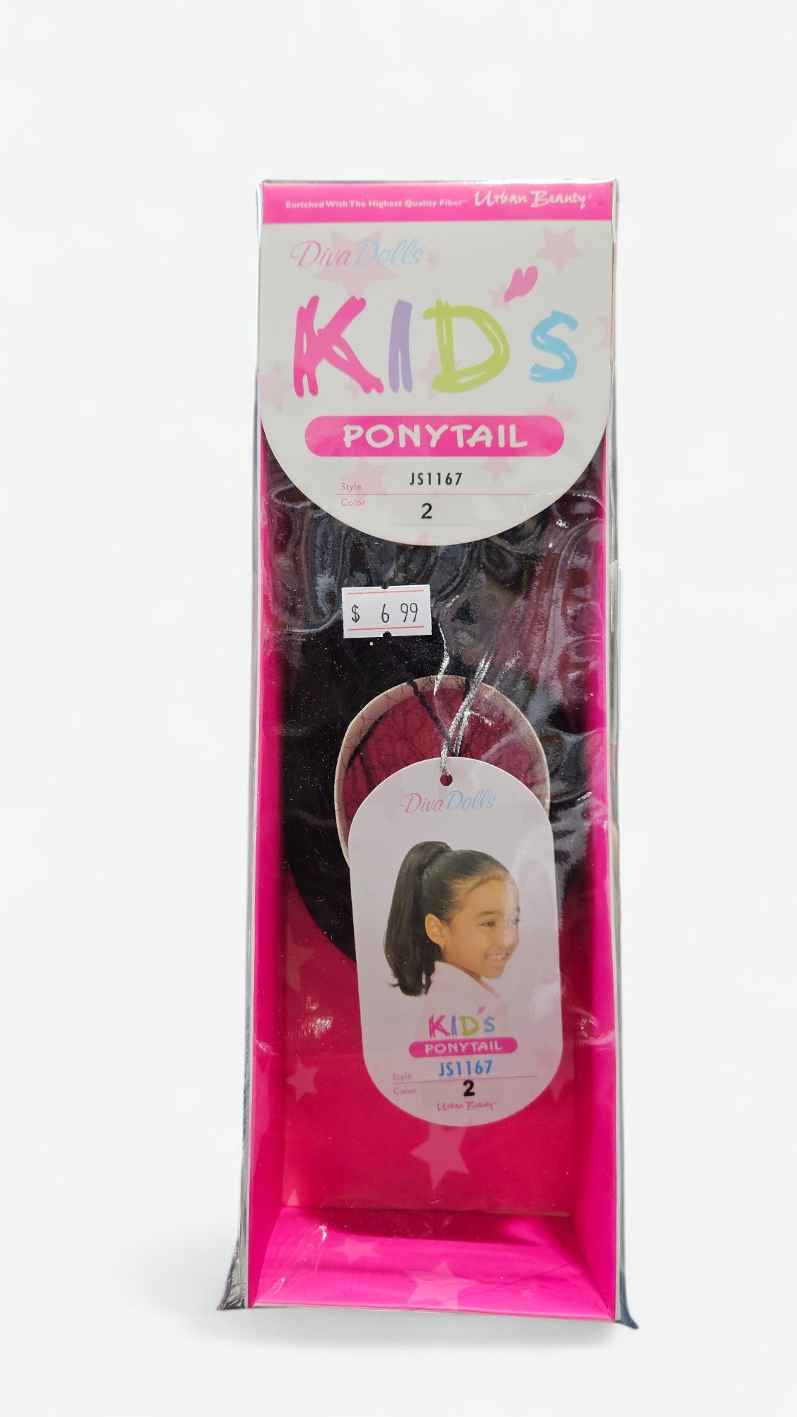 DIVA DOLLS KIDS PONYTAIL