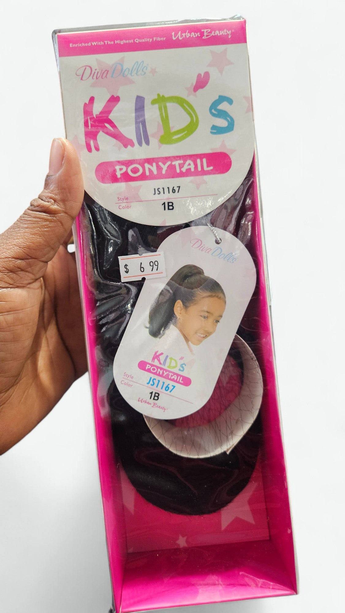 DIVA DOLLS KIDS PONYTAIL