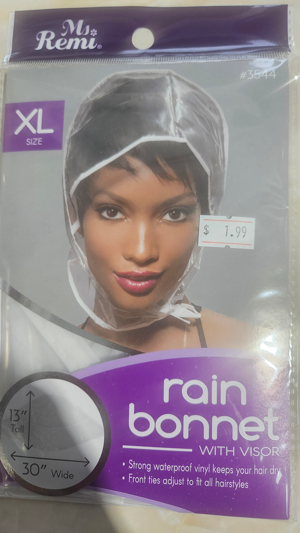 XL RAIN BONNET